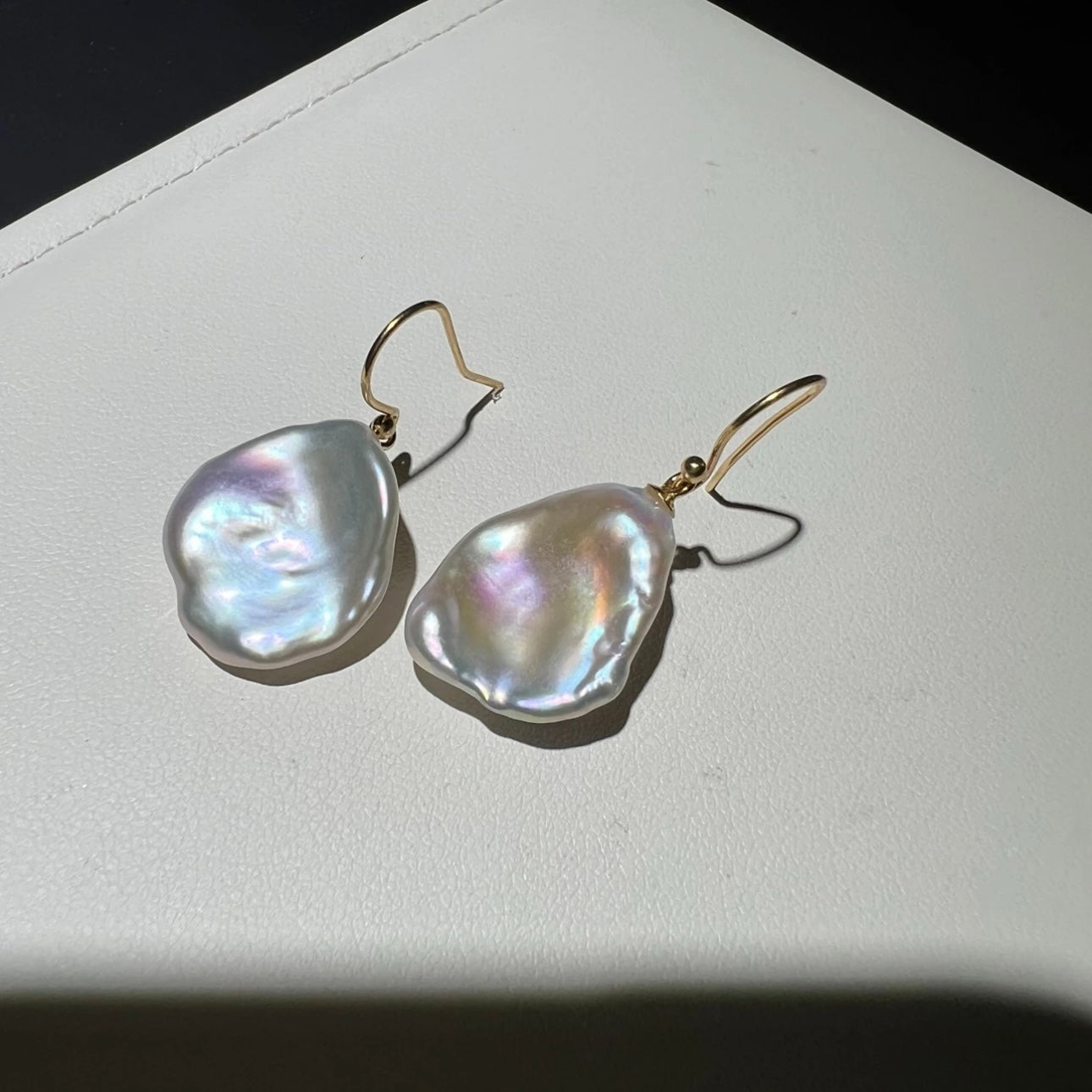 Natural Baroque Freshwater Pearl Earrings | S925 Silver for Elegant, Unique Style