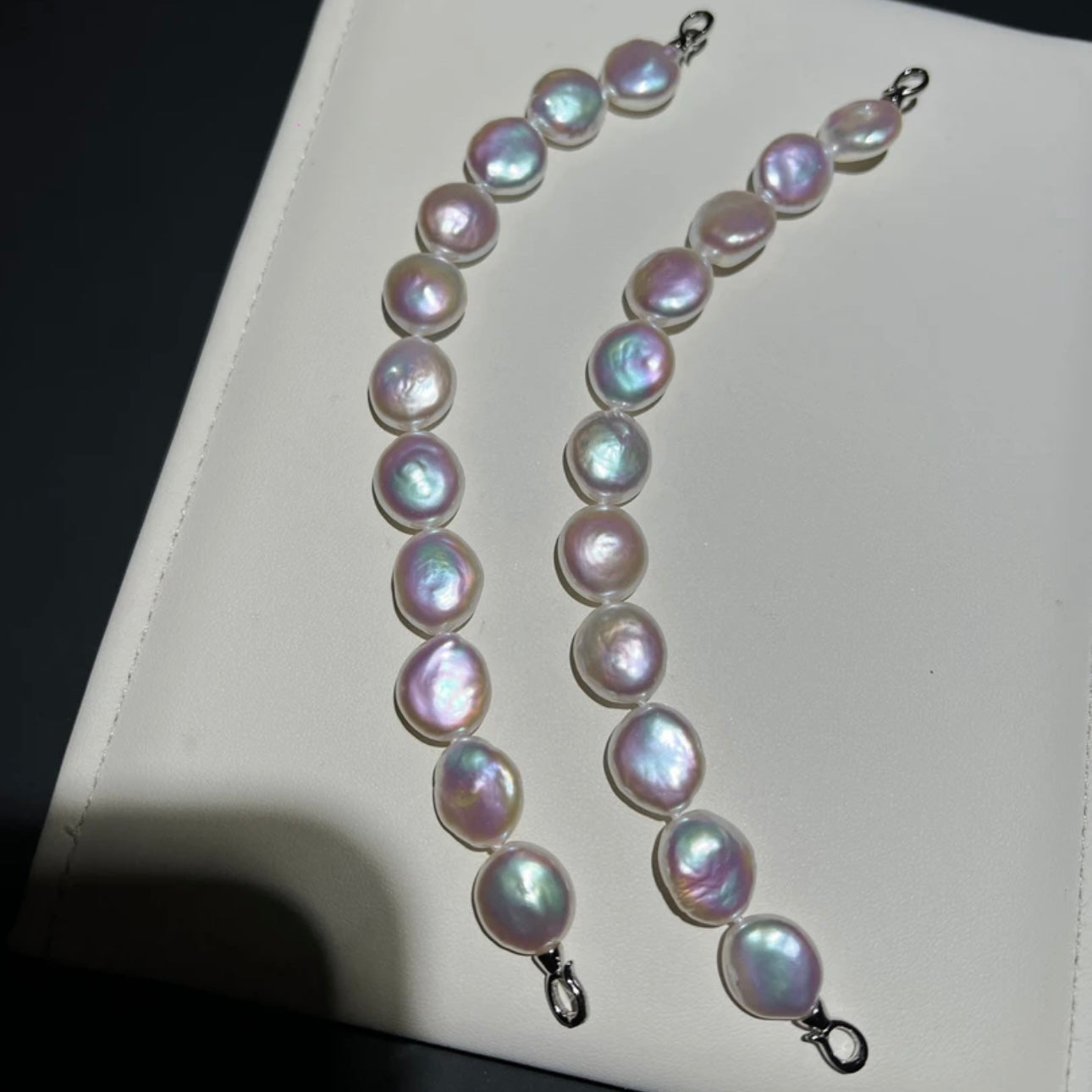 Natural Freshwater Pearl Bracelet with S925 Silver Clasp